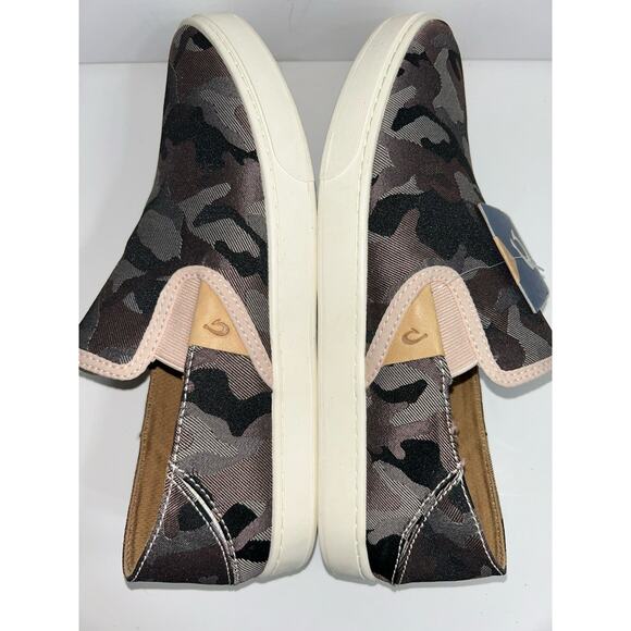 Olukai Pehuea Pai Camo Loafer Canvas Slip On Flat Casual Shoe Women’s 10 NWT - Picture 4 of 7